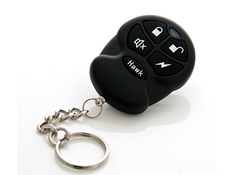 Black Colour Car Alarms Remote